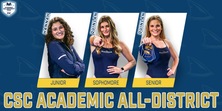 Trio of Swimming and Diving Student-Athletes Earn CSC Academic All-District Recognition