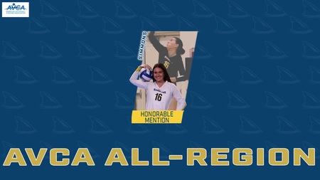 Simmons Receives AVCA All-Region Accolades